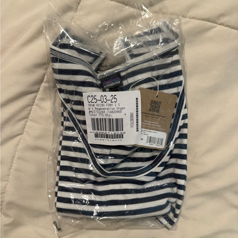 Women's Regenerative Organic Certified Cotton Tank - S - Picture 3 of 3
